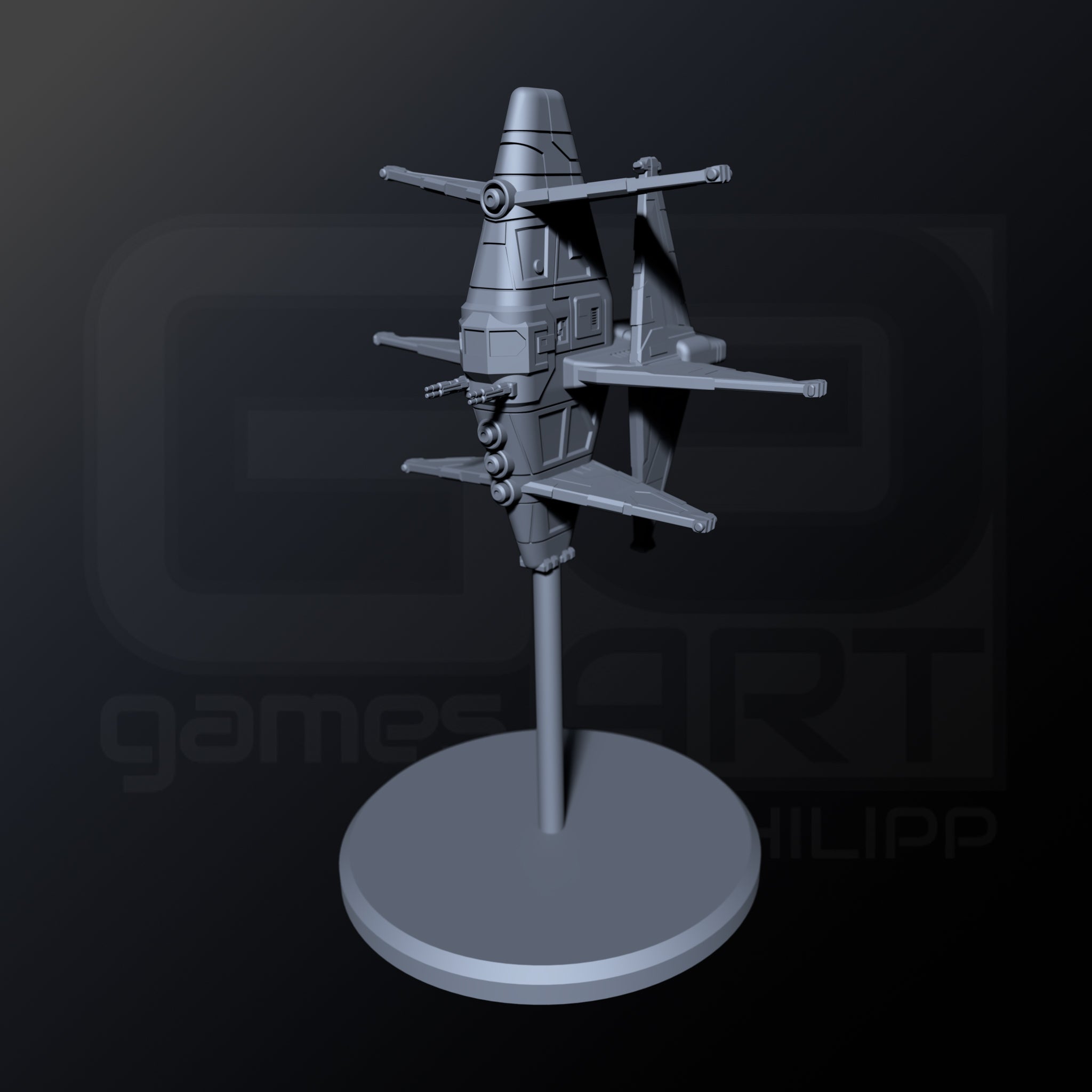 Albatros Starfighter · Tactical Scale · STL Files