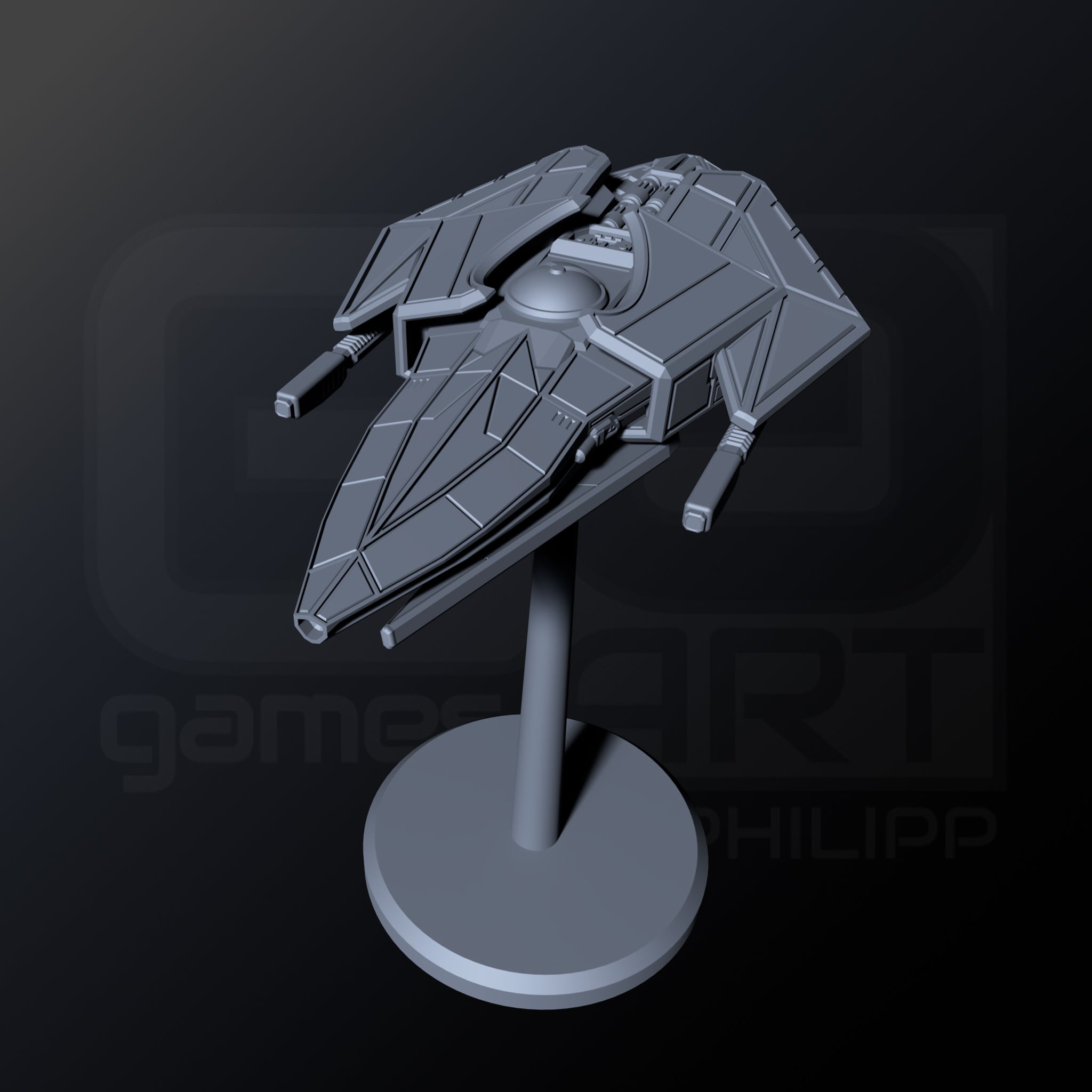 Arrowhead Starfighter · Tactical Scale · STL Files
