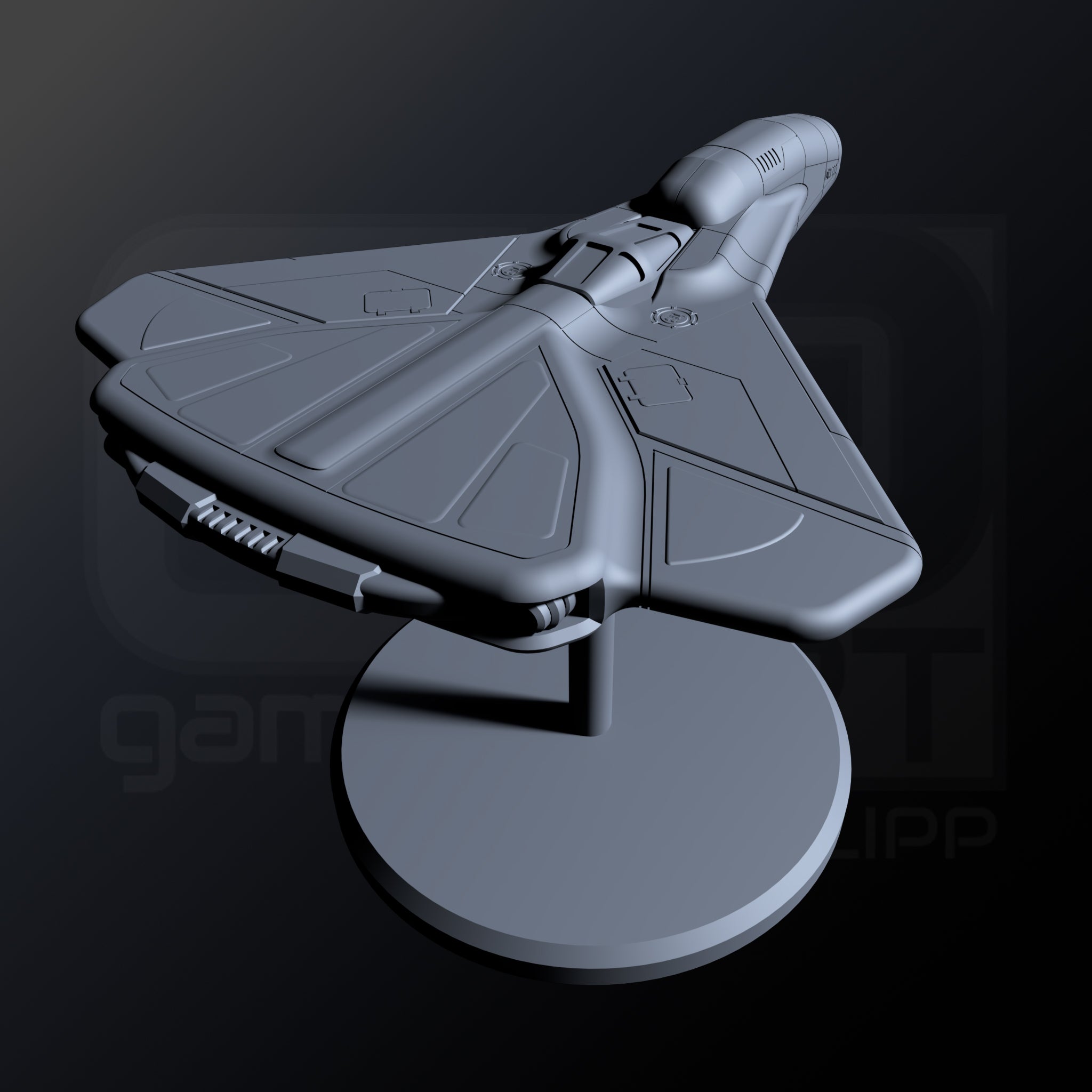Ginko 1 Starfighter · Tactical Scale · STL Files