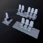 MTV 2nd Class Passenger Seats · Gridforge · STL Files