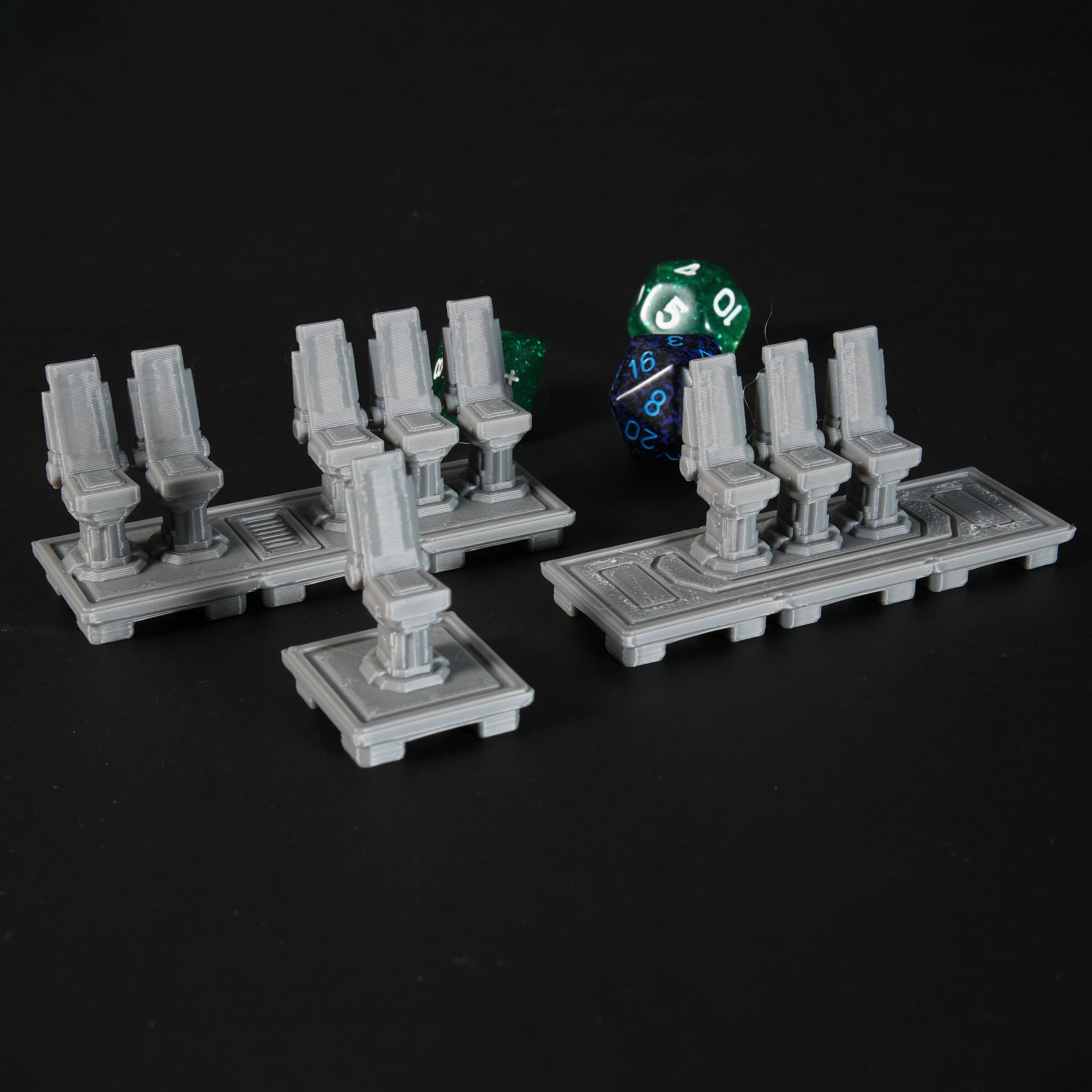 MTV 2nd Class Passenger Seats · Gridforge · STL Files