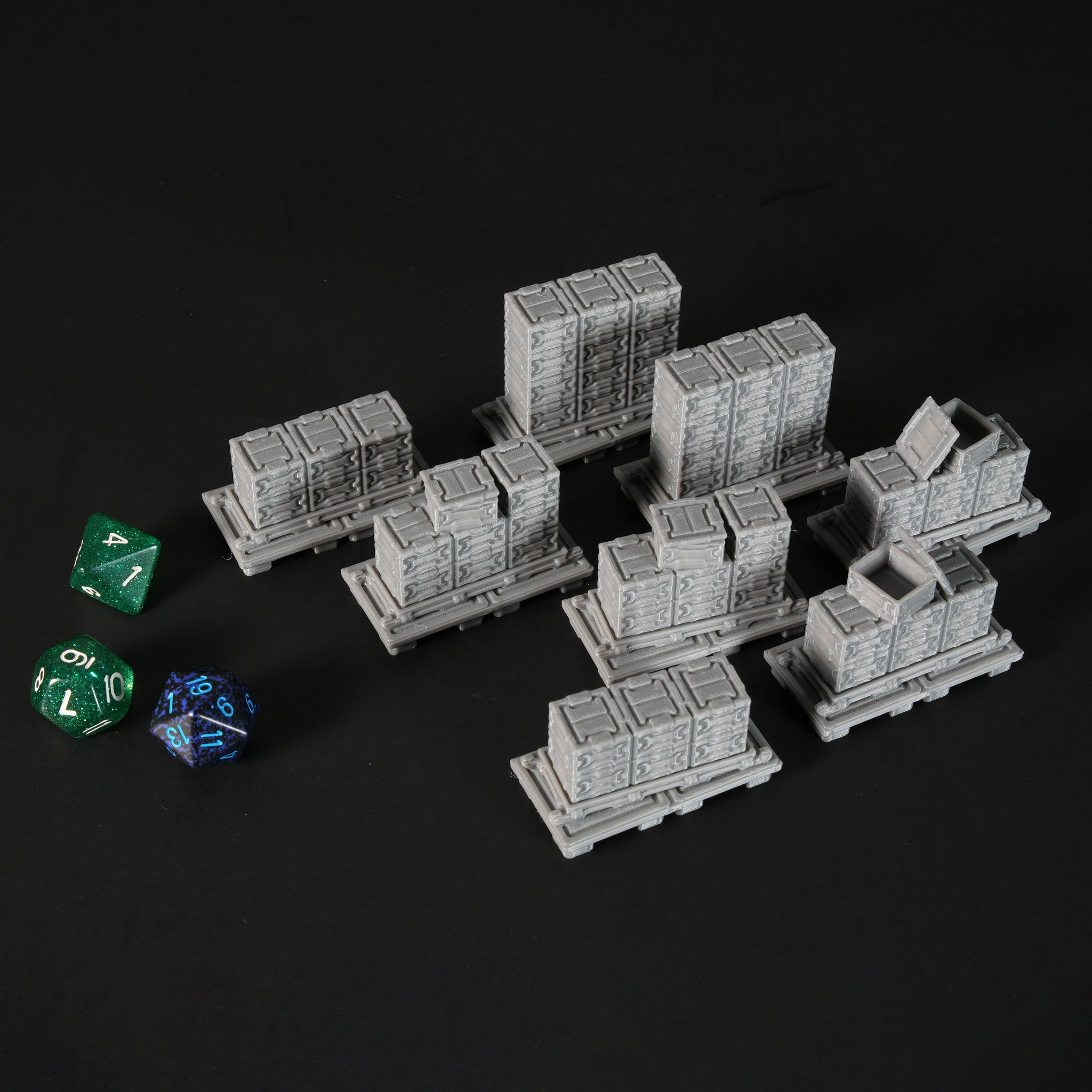 MTV Cargo Boxes Set · Gridforge · STL Files