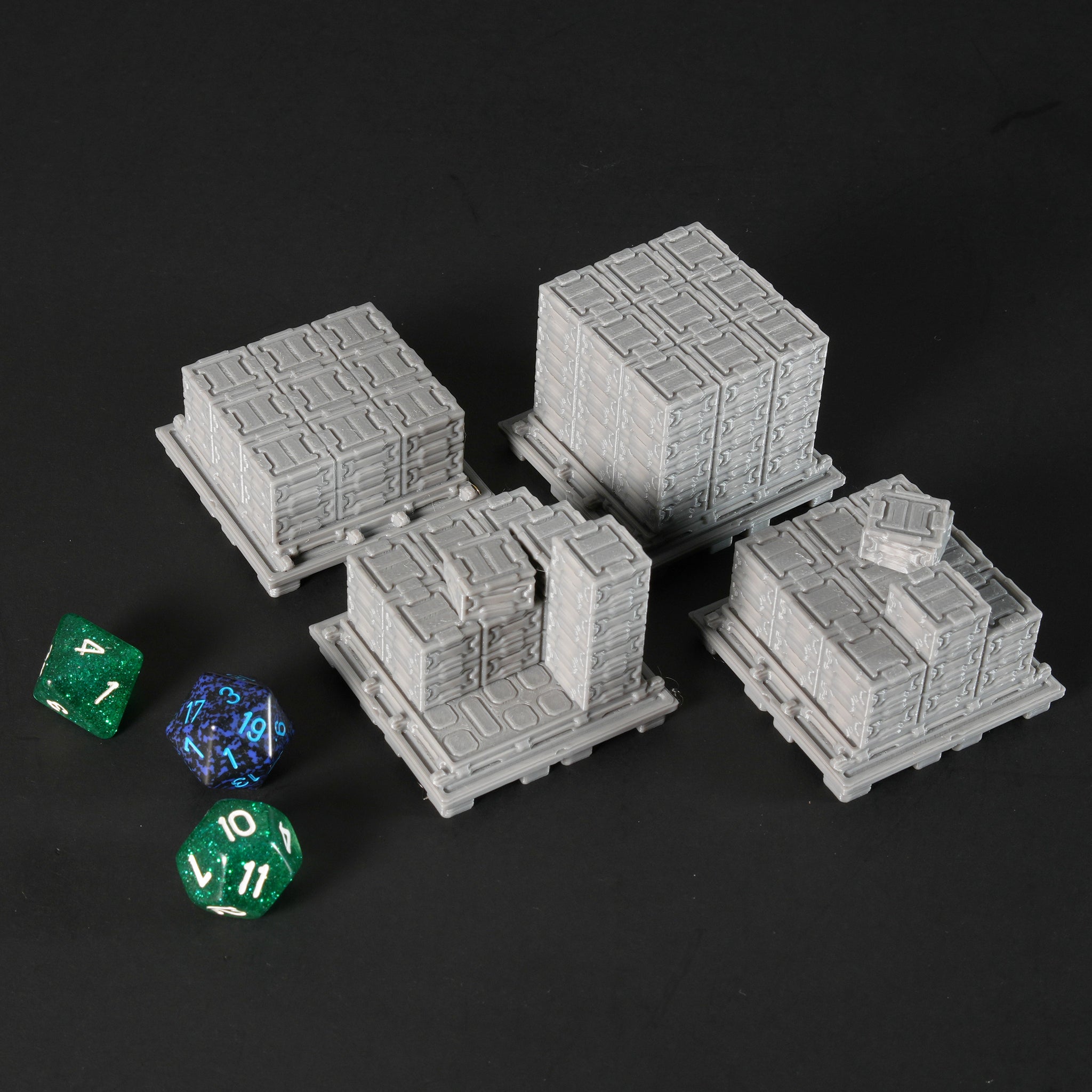 MTV Cargo Boxes Set · Gridforge · STL Files