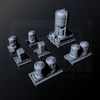 MTV Cargo Casks Set · Gridforge · STL Files