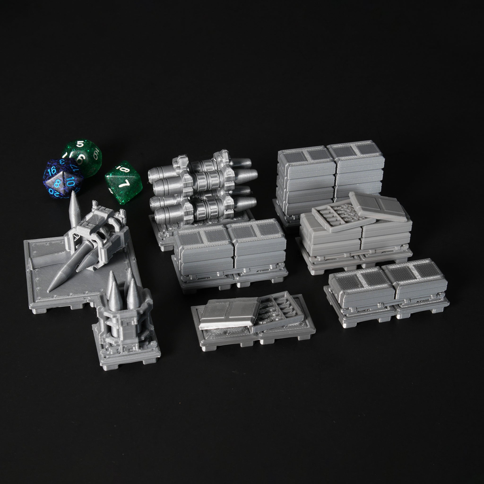 MTV Military Cargo Set · Gridforge · STL Files