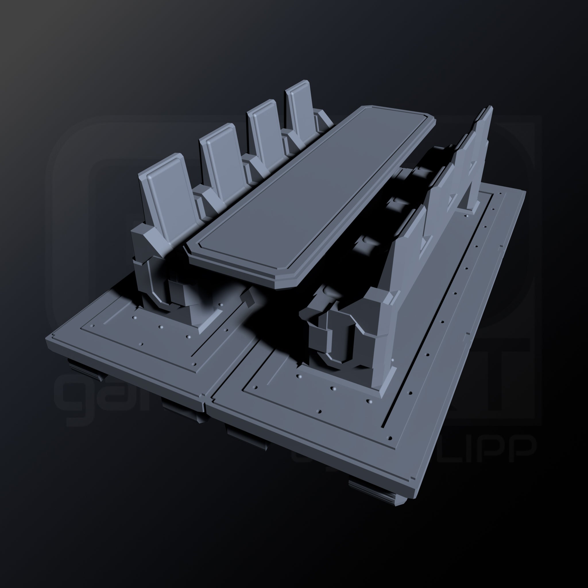 MTV Crew Dining Table · Gridforge · STL Files